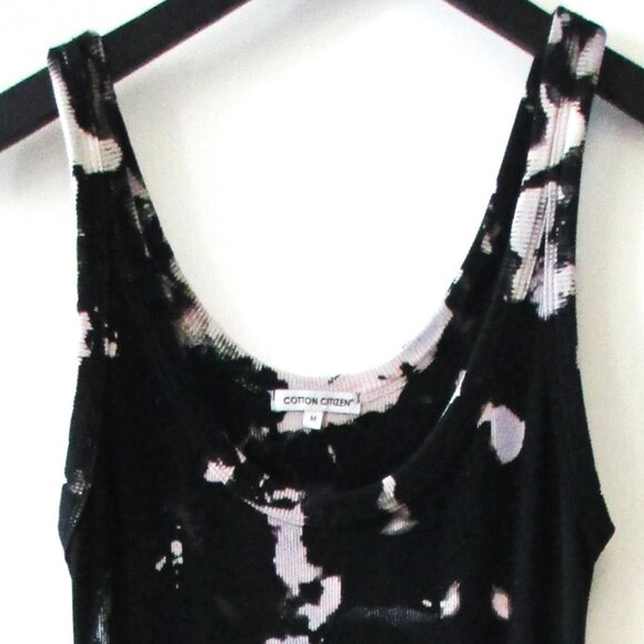 COTTON CITIZEN "VERONA" TIE DYE RIBBED TANK DRESS - Picture 5 of 15
